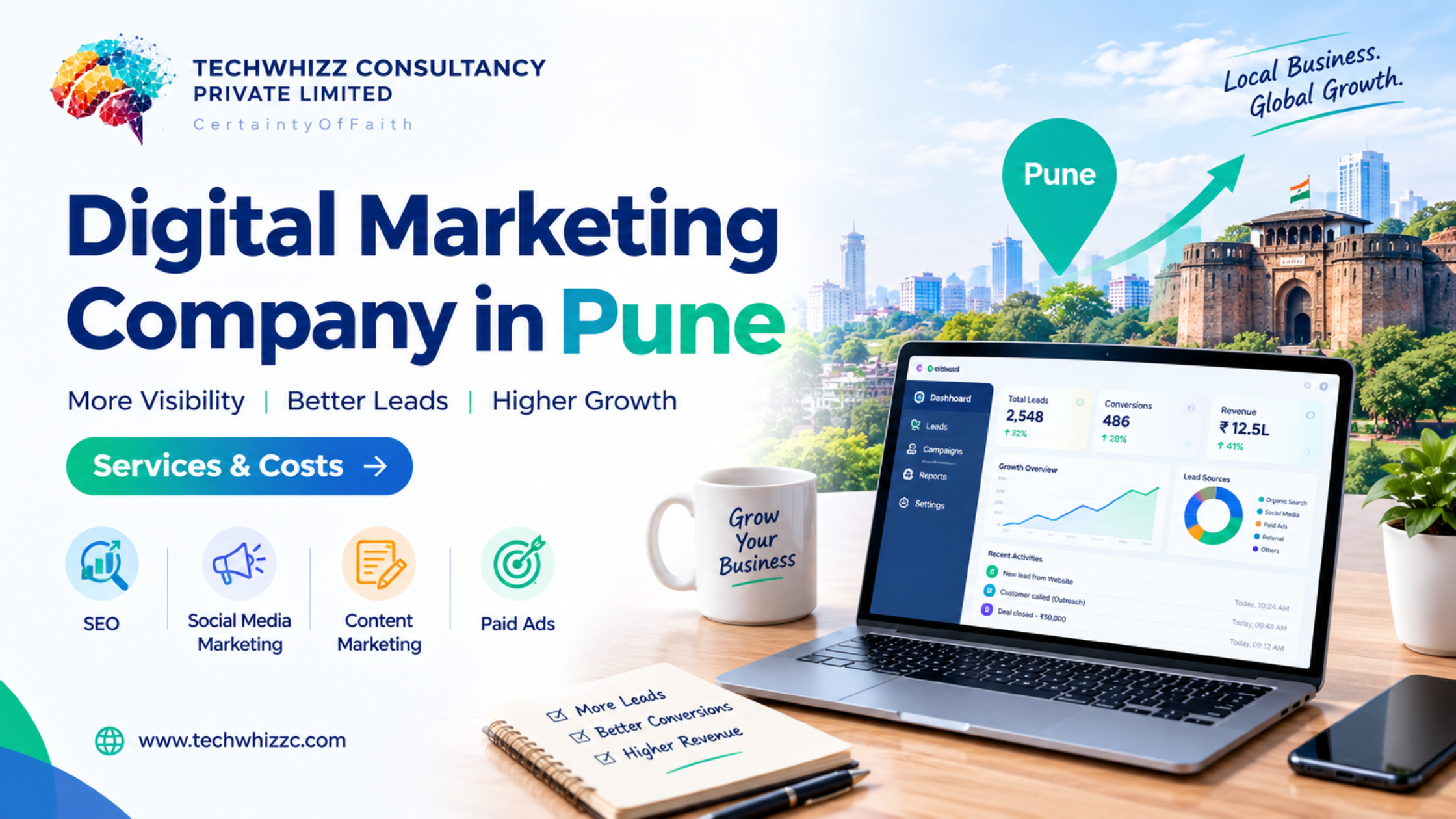 Digital Marketing Company in Pune: What Services Should You Expect in 2026?