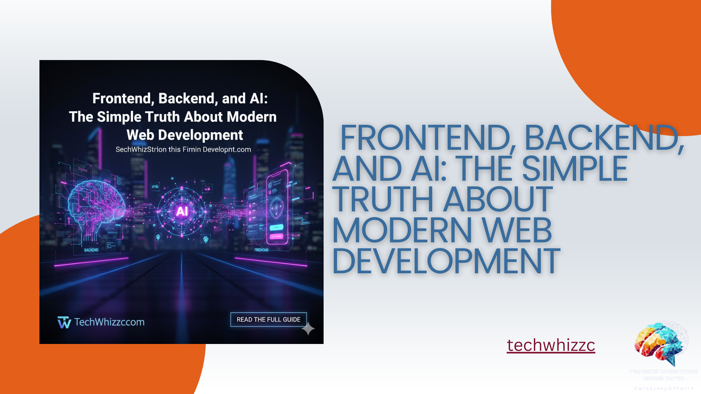  Frontend, Backend, and AI: The Simple Truth About Modern Web Development