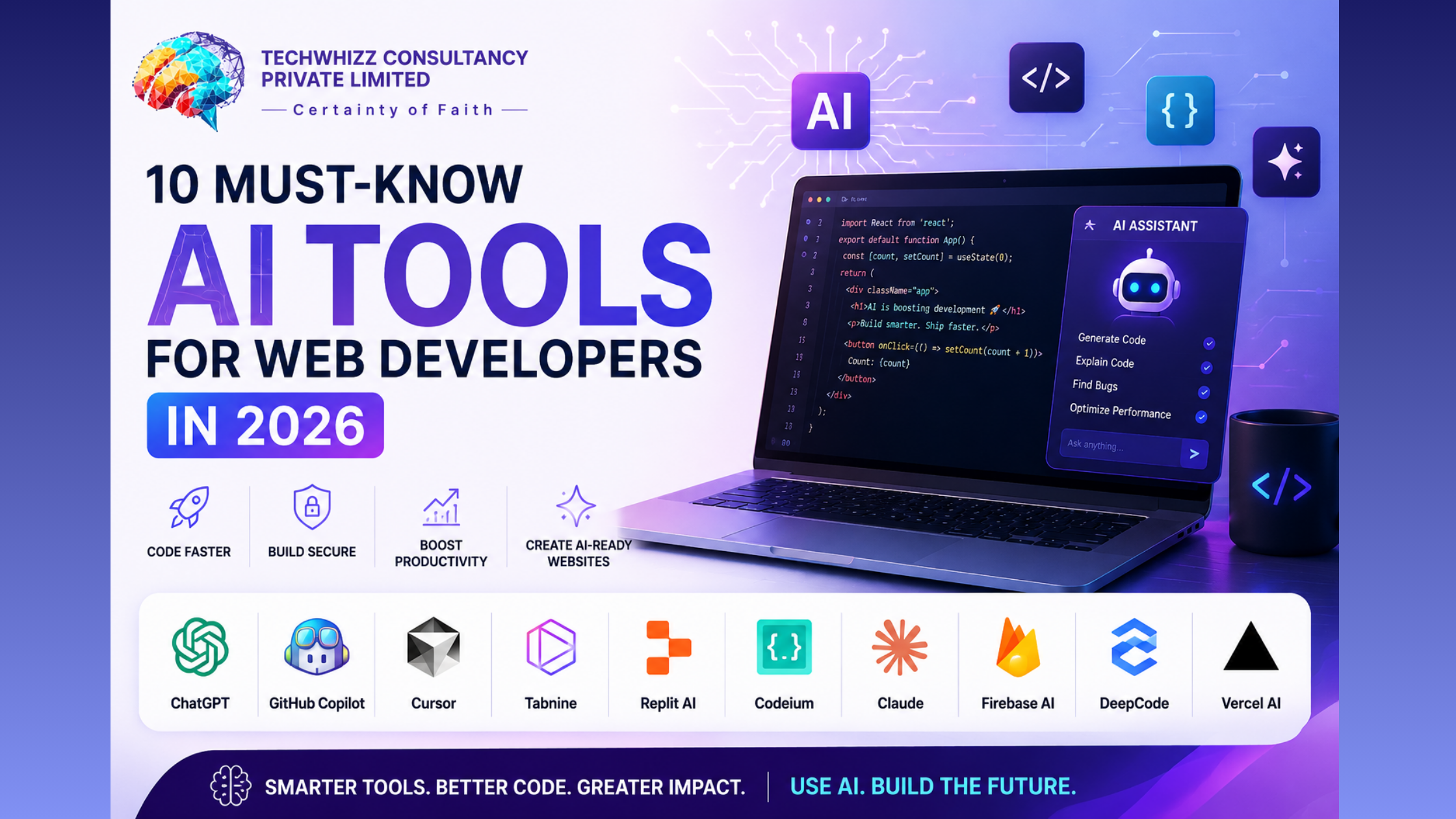 10 Must-Know AI Tools for Web Developers in 2026